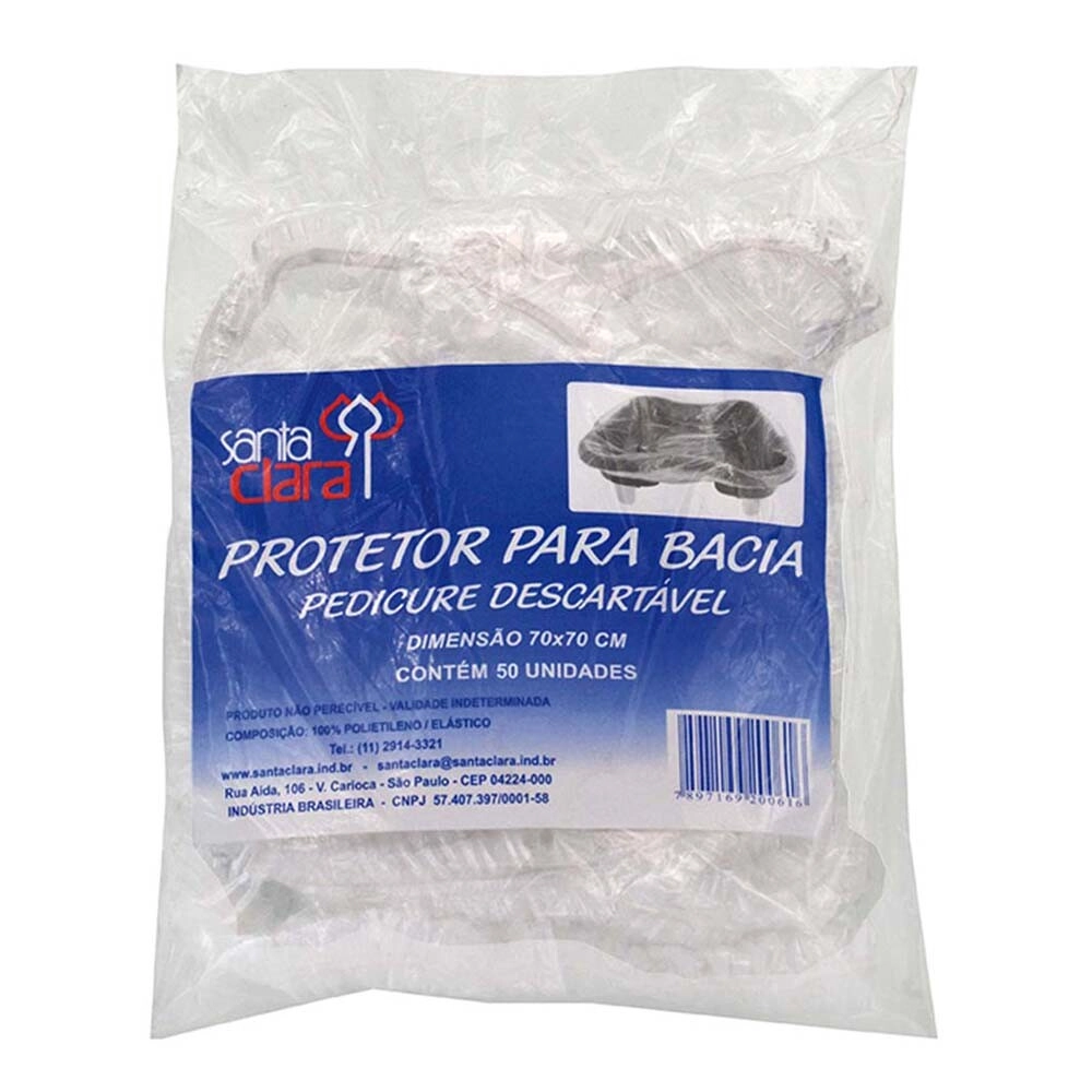 Santa Clara Prot Bacia C/50 Pedicure