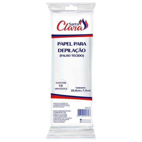 Papel P/ Depilação Santa Clara