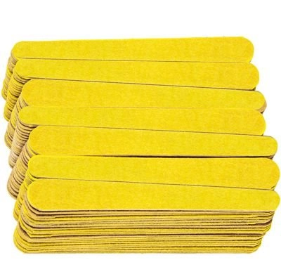 Lixa Amarelo Mini Com 144 Unidades Santa Clara