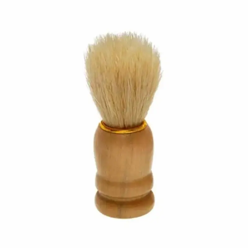 Pincel Para barba Santa Clara Natural Madeira
