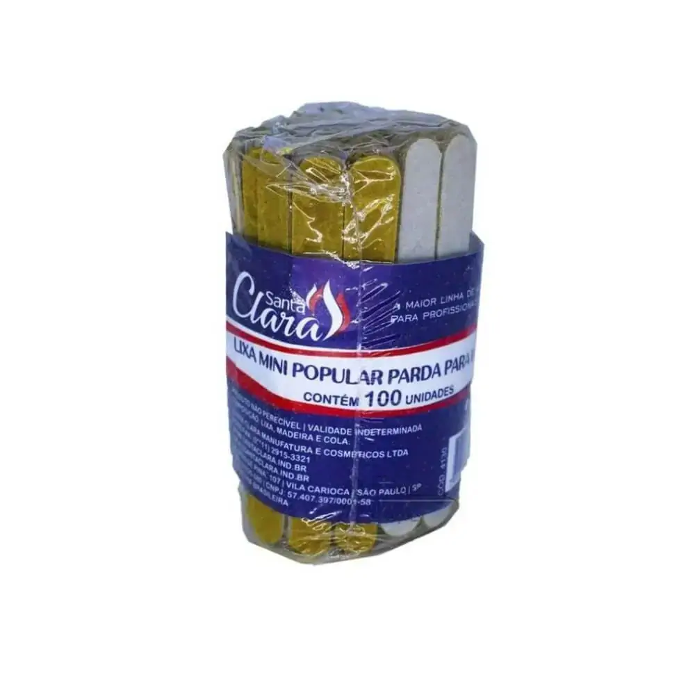 Lixa S Clara Mini Parda 100un