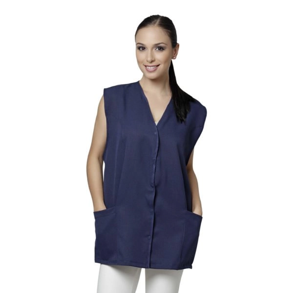 Jaleco Feminino Curto Em Oxford S Manga Ref. 635 Cores Sortidas Santa Clara