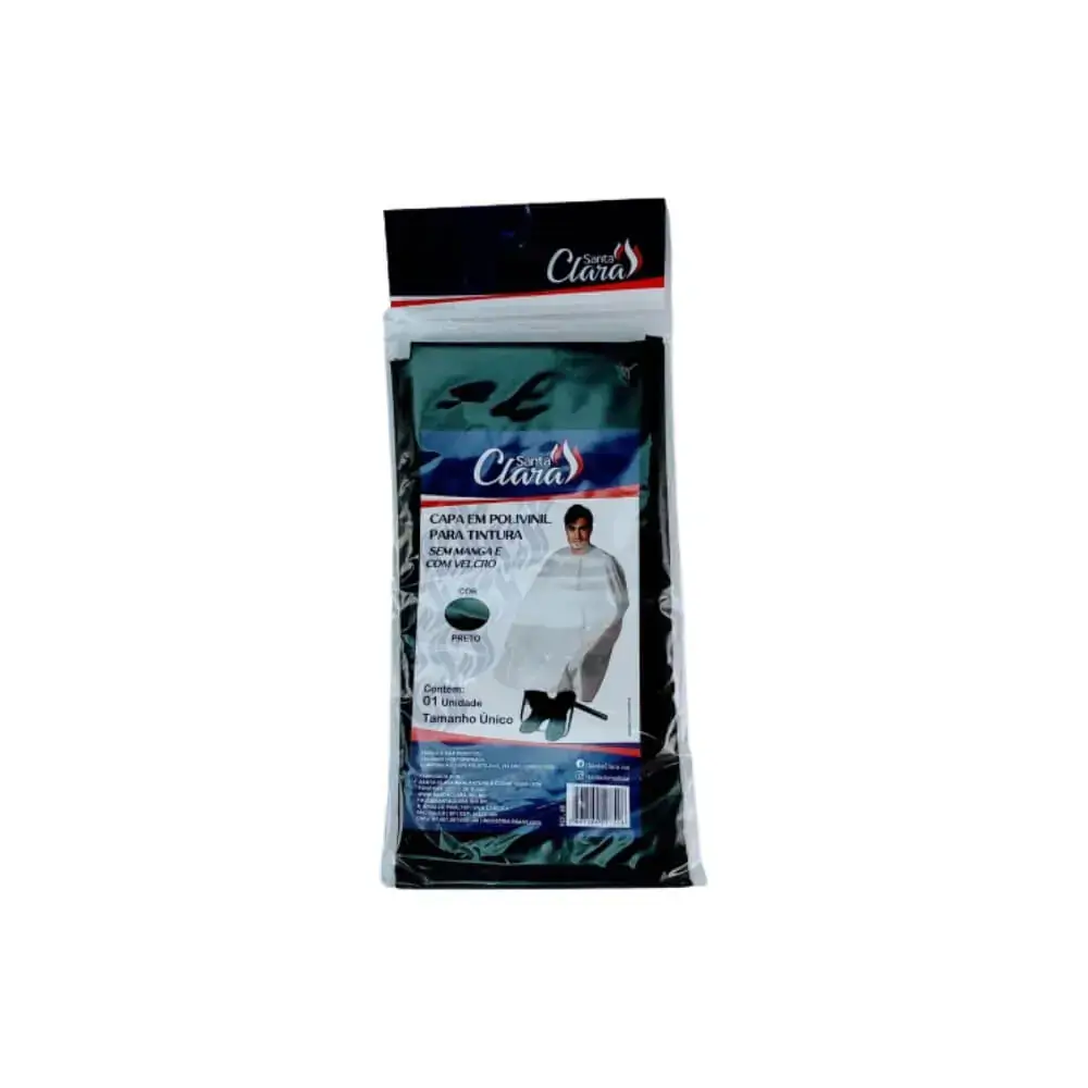 Capa Polivinil Tintura Preto