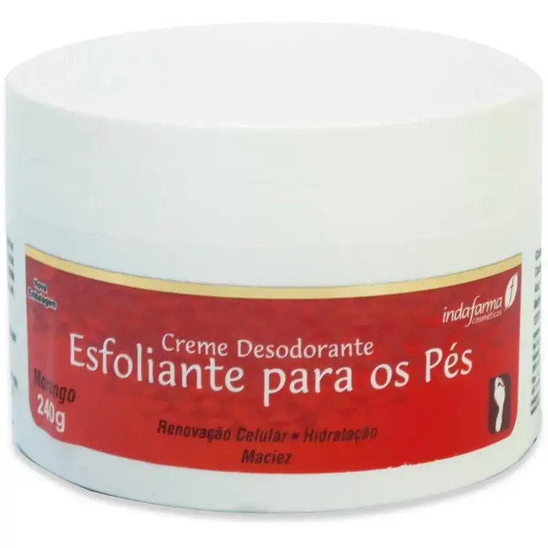 Creme Esf.indafarma Pes Morango 240g