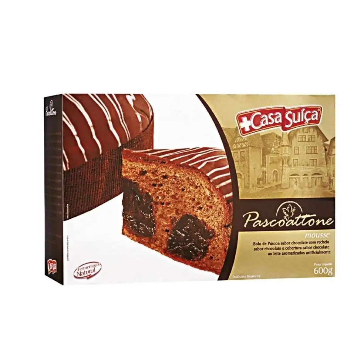 Pascoattone Mousse de Chocolate 600g