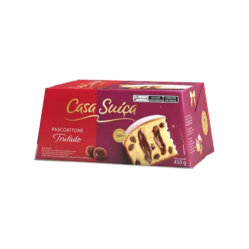 Bolo De Páscoa Com Gotas De Chocolate Ao Leite Recheio Trufado Chocolate Meio Amargo Casa Suíça Pasc