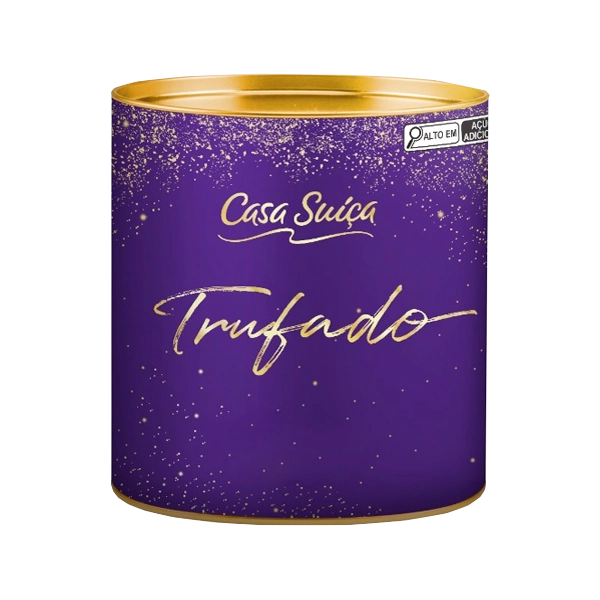 Panettone Com Gotas De Chocolate Ao Leite Recheio Trufado Com Chocolate Meio Amargo Casa Suíça Exclu