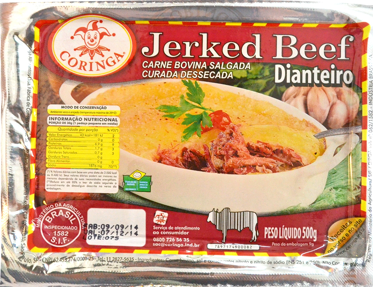 Carne Seca Coringa Dianteiro