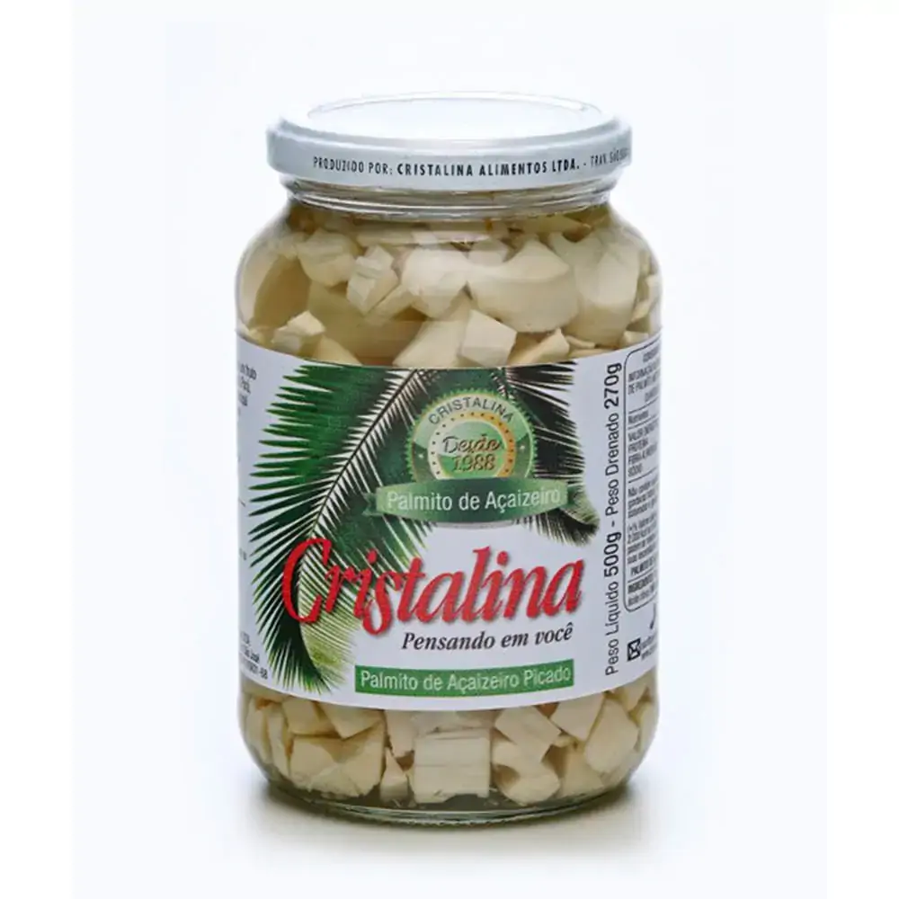 Palmito Cristalina Picado