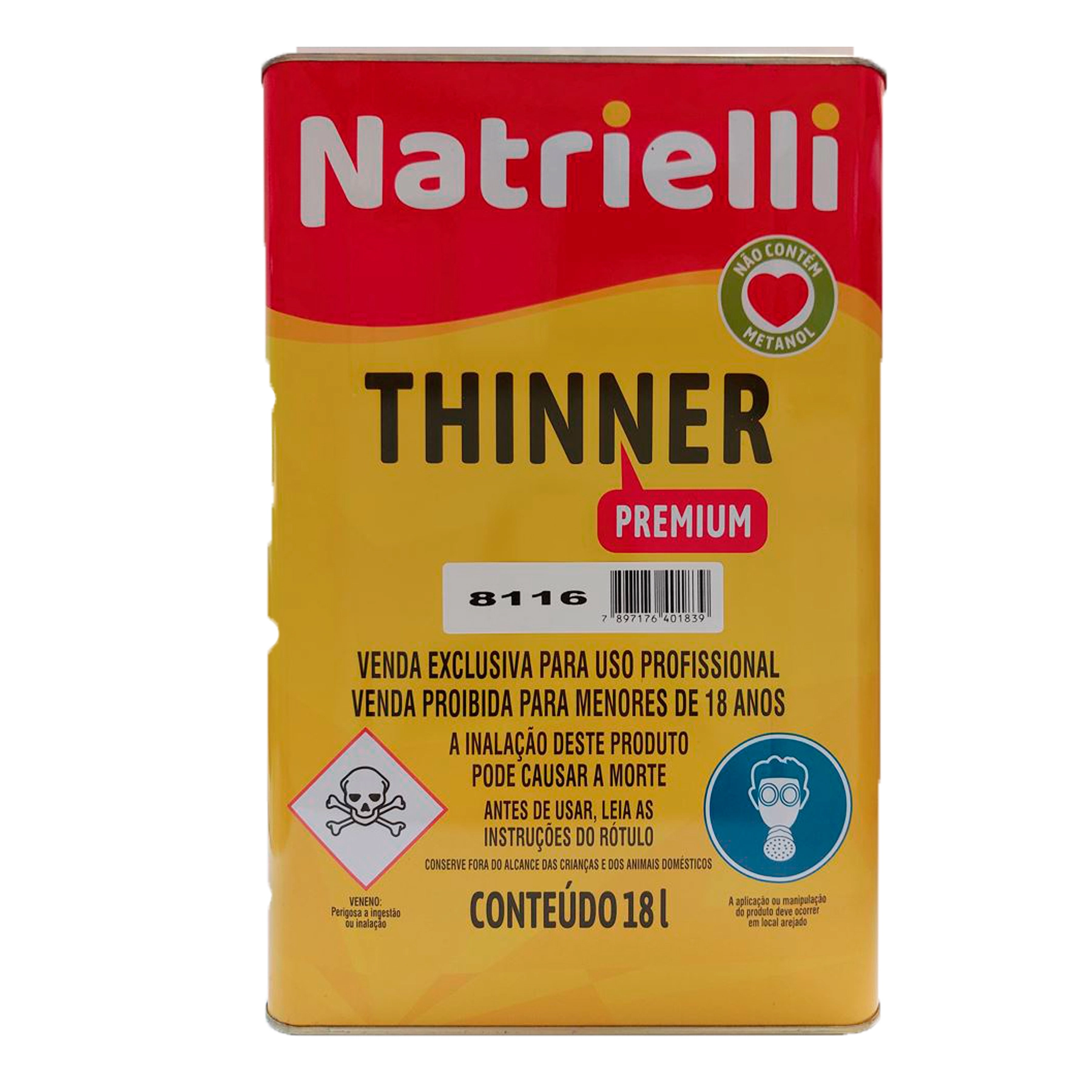 Thinner 8116 18 Litros Natrielli
