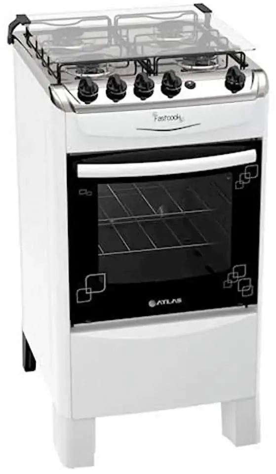 Fogao Atlas Fastcook 4 Bocas Un