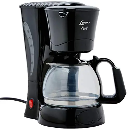 Cafeteira Elétrica Lenoxx Fast 14 Xícaras Preta