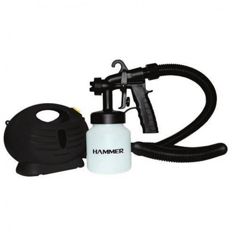 Pistola Pulverizadora Hammer Pp650 650w Caneca 800 Ml 220v