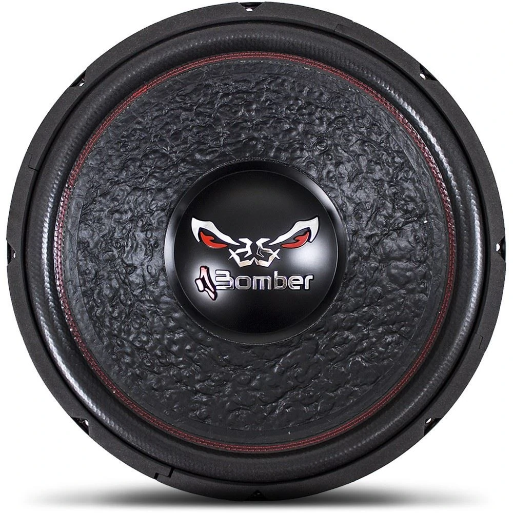 Subwoofer Bicho Papão 15 Pol. 800W Rms 4+4 Ohms Bobina Dupla - BOMBER 123067