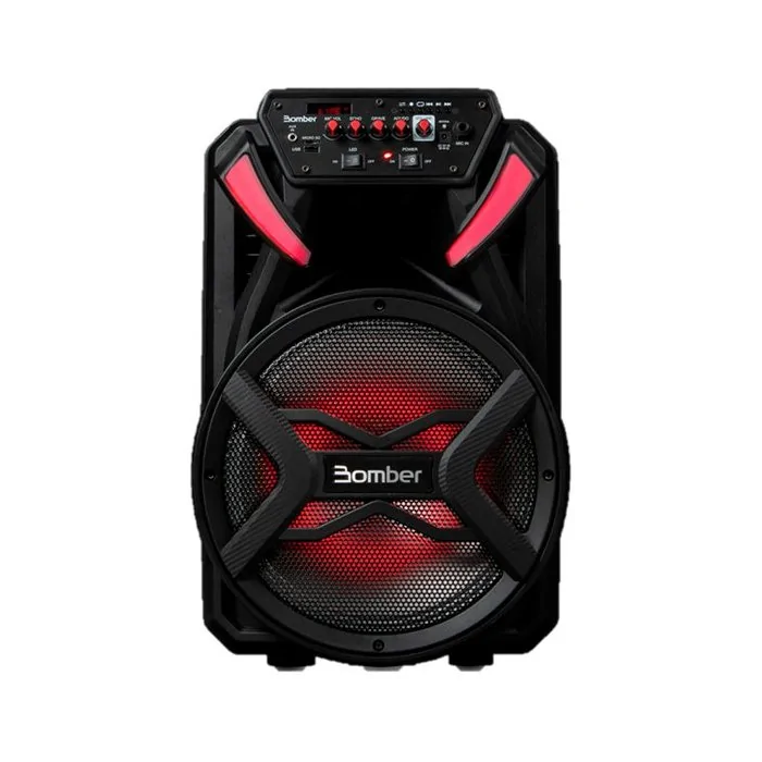 Caixa de Som Bicho Papão Portátil Bluetooth 510 Usb/ P2/ P10 18w - BOMBER 192044