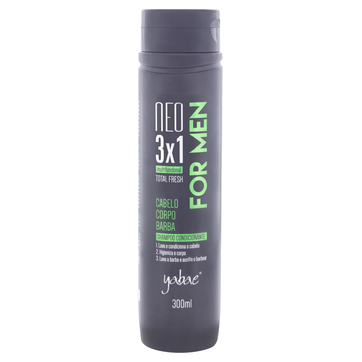 Shampoo Condicionante Yabae Neo For Men Frasco 300ml