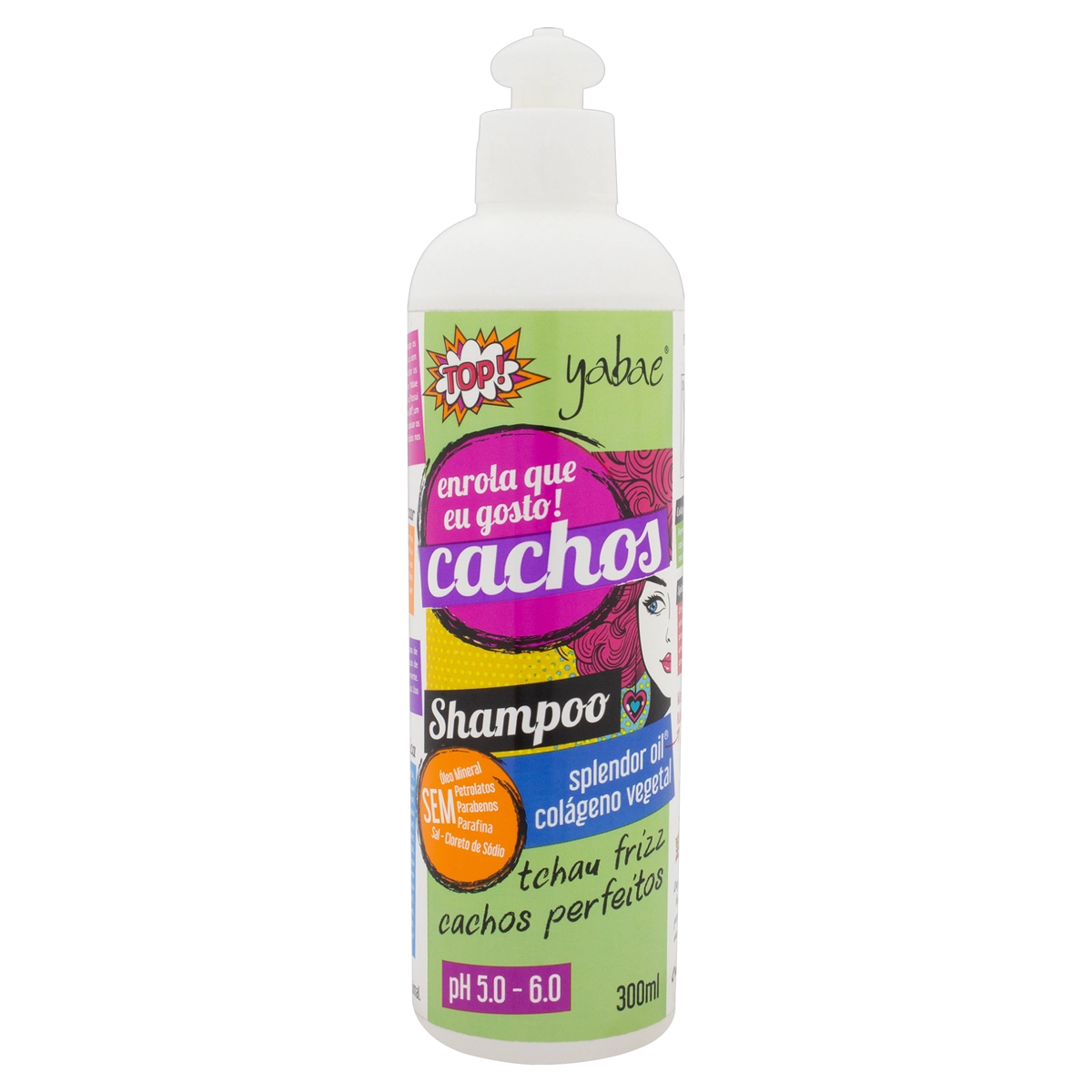 Shampoo Yabae Cachos Frasco 300ml
