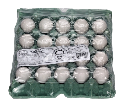 Ovos Clara E Gema Band C/20 Bco Extra