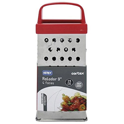 Ralador Cortex Simples 4faces Vermelho