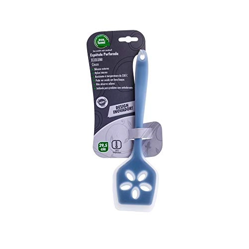 Espatula Perfurada Eco Lumi Cinza