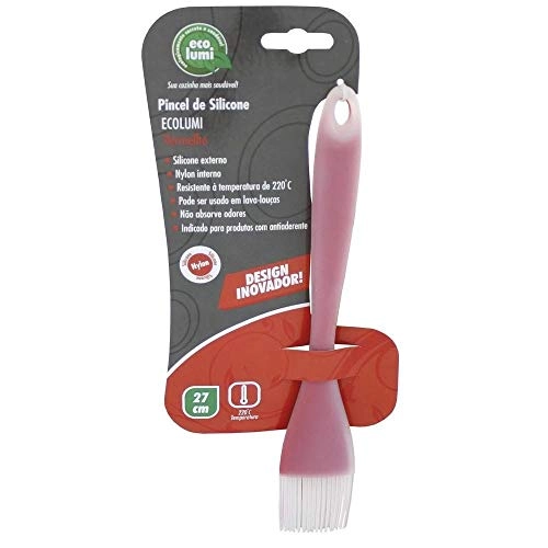 Pincel Silicone Eco Lumi Vermelho