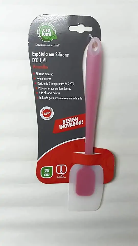 Espatula Pao Eco Lumi Vermelha