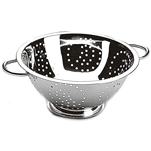 Escorredor De Massa Gourmet Em Aço 8cm Inox Eco 450