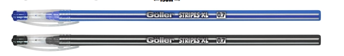 Caneta Esferografica Stripes Xl Azul Preta 0.7 Ng 1335 Daiwa