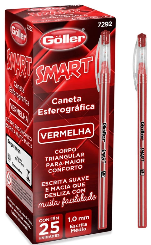 Caneta Goller Hit Vermelho