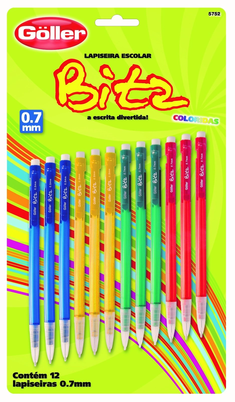 Lapiseira 0.7m Bitz 12pcs G466 5752 Daiwa