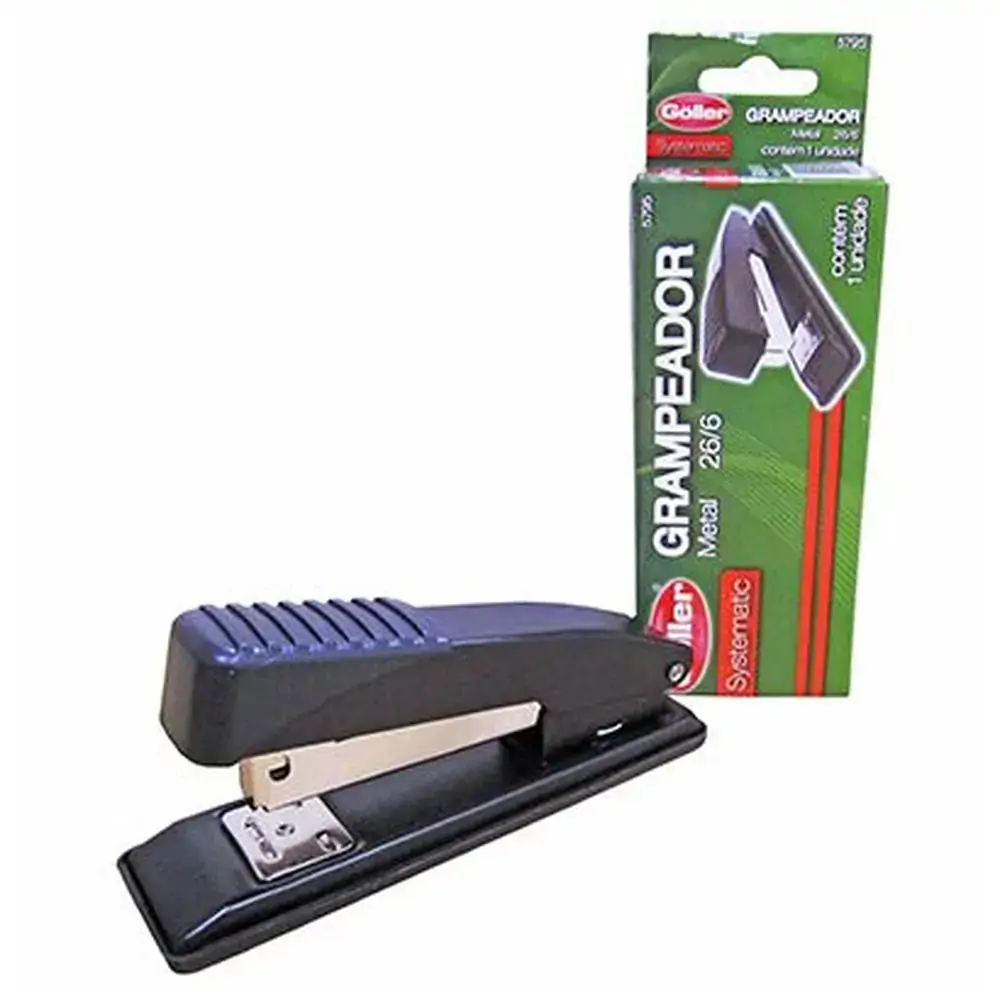 Grampeador Goller Systematic Pq Preto