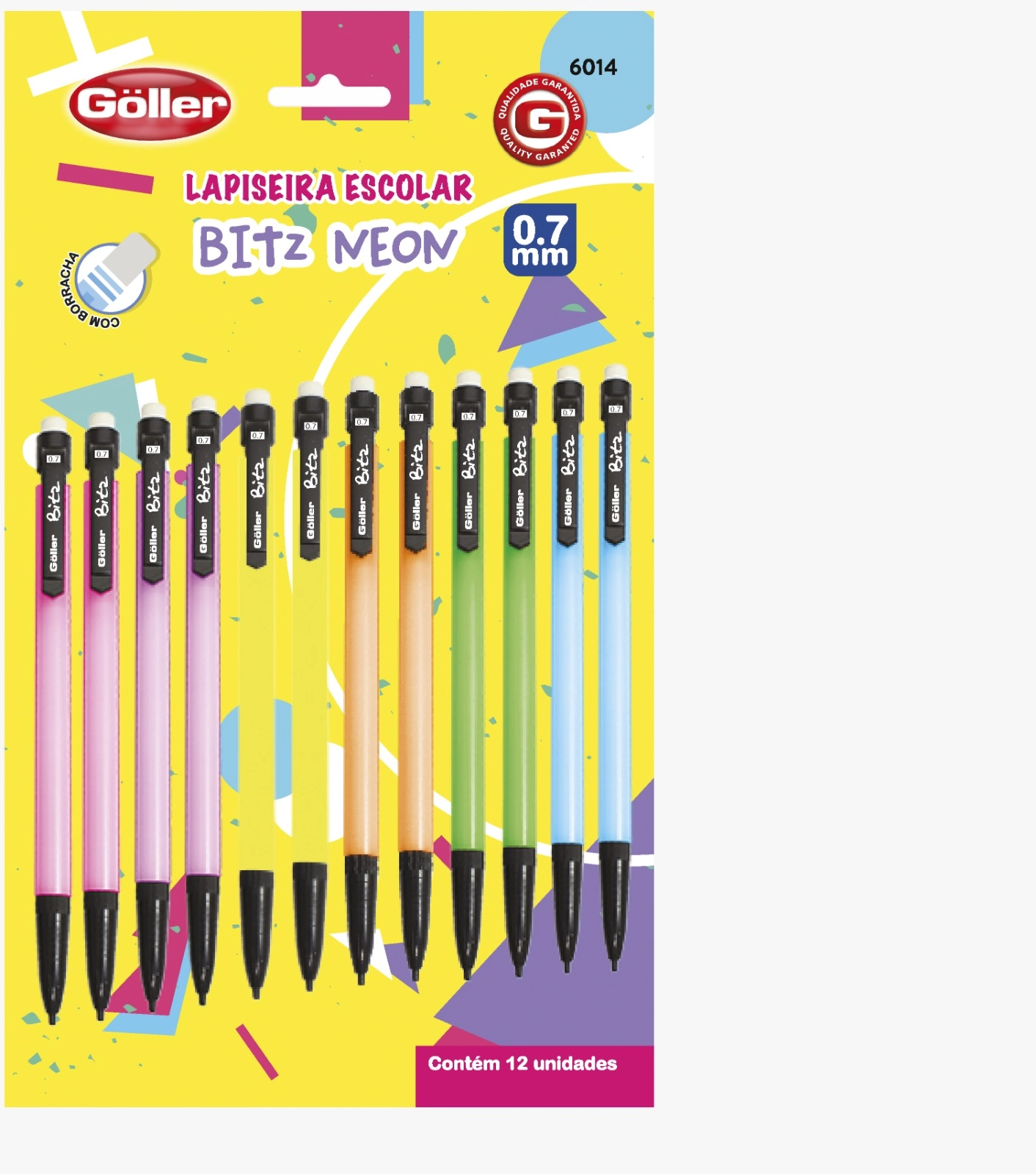 Lapiseira Bitz Neon 0.7mm 6014 Daiwa