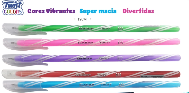 Caneta Esf Colors