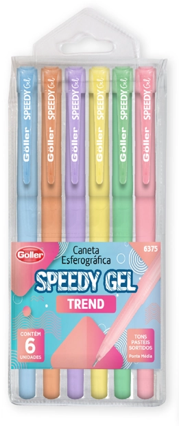 Caneta Esferografica Speedy Gel Trend 1.0mm G 1375 Daiwa