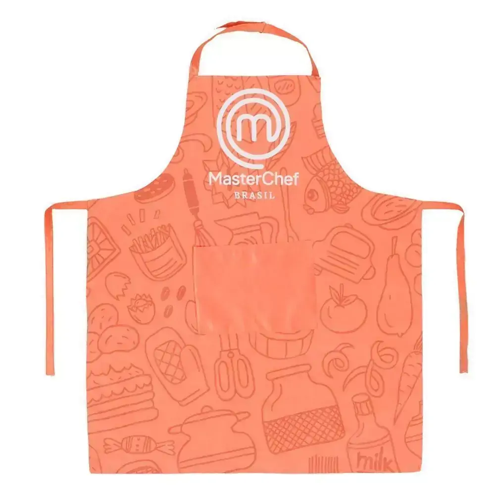 Avental com Estampa MasterChef Laranja