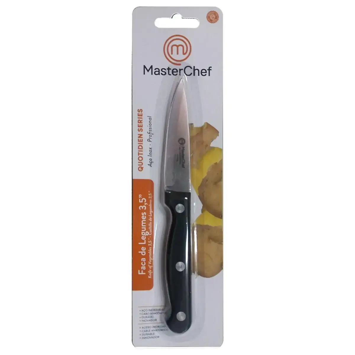 Faca de Legumes 3,5" Quotidien Series Forjada MasterChef