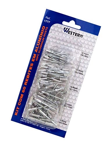 Rebitess Aluminio 60Pc Western