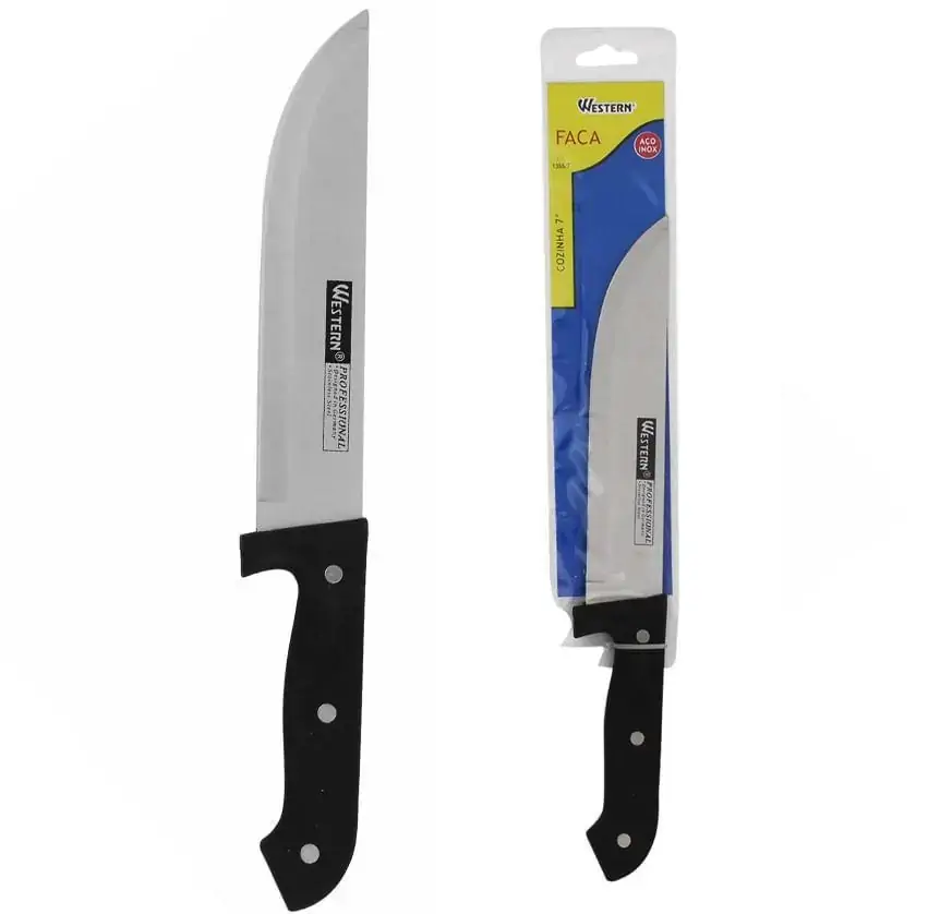 Faca De Cozinha 7 30Cm Western Home