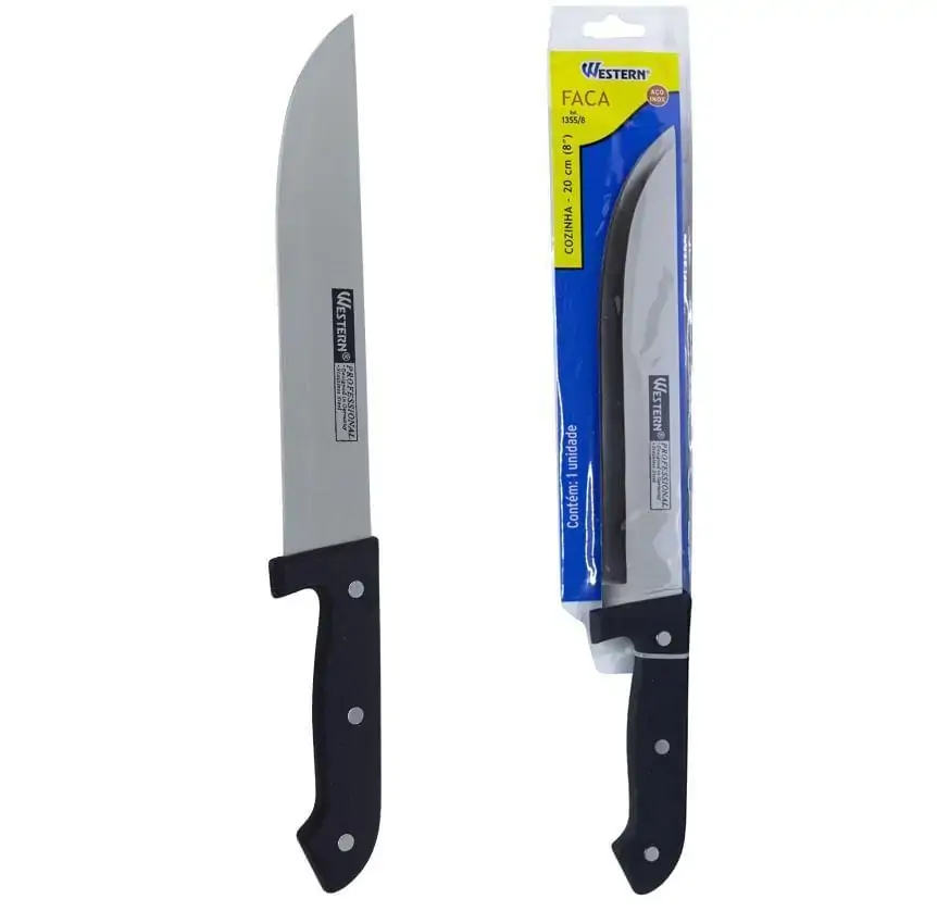 Faca Cozinha 8´ 32,3Cm Western Home