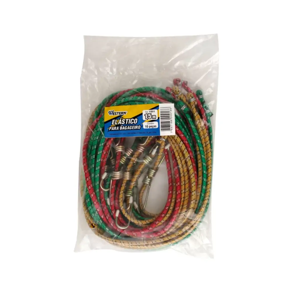 Kit c/ 10 Extensor Bag p/ Bagageiro 5mm x 1,5M - 35682