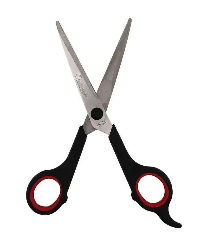 TESOURA BARBEIRO COM DESCANSO 17CM 5017 WESTERN