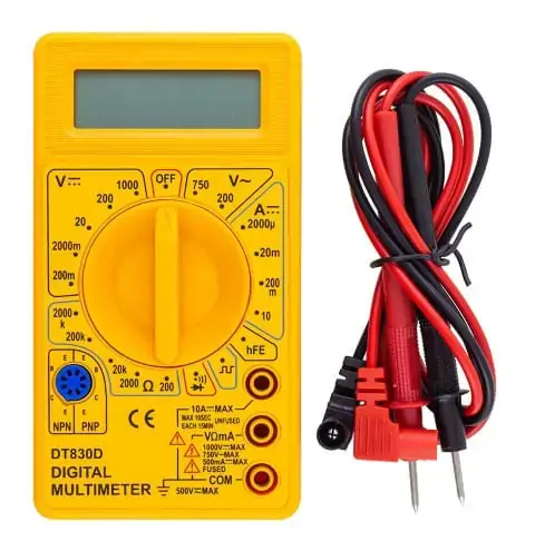 Multimetro Digital Com Bip Western