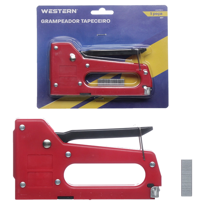 Grampeador P/tapeceiro Western Rf 861
