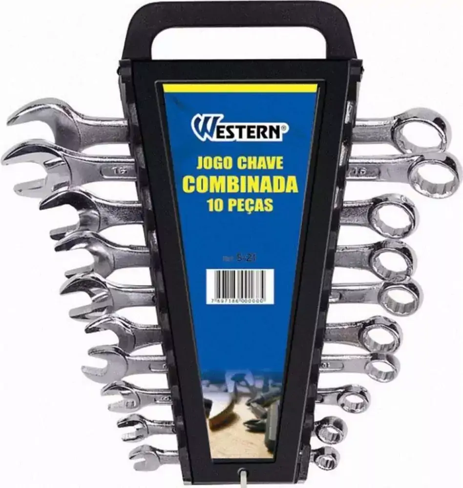 Chave Combinada 6A17 Rk10 Peças Western