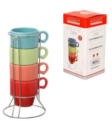 Xicara Cafe Sup Stack 90ml 4pc Jgxc090