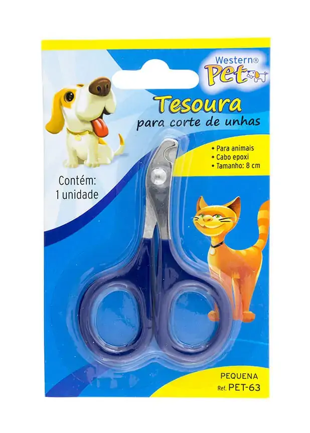 Tesoura Para Corte De Unha Western Pet