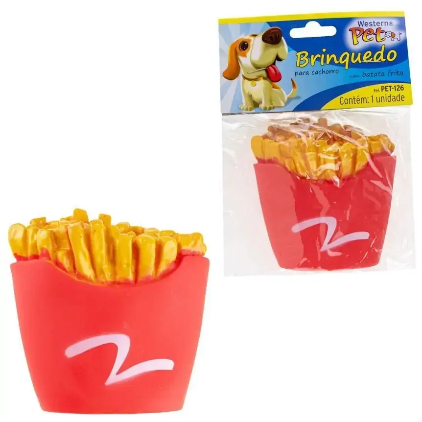 Brinquedo Cao Batata Frita Western Pet