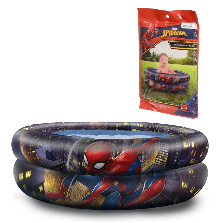 Piscina Inflavel Spiderman 21l Dyin 253 Etilux