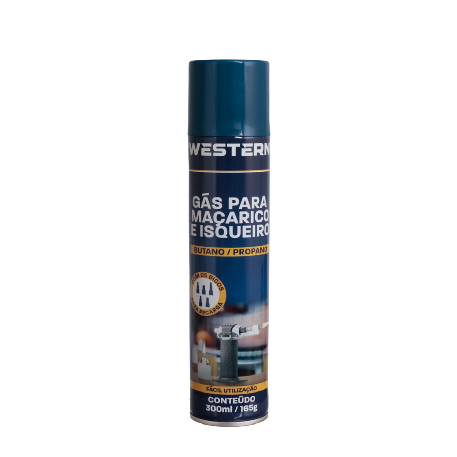 Gás para Maçarico e Isqueiro 300ml GI-6000 Western