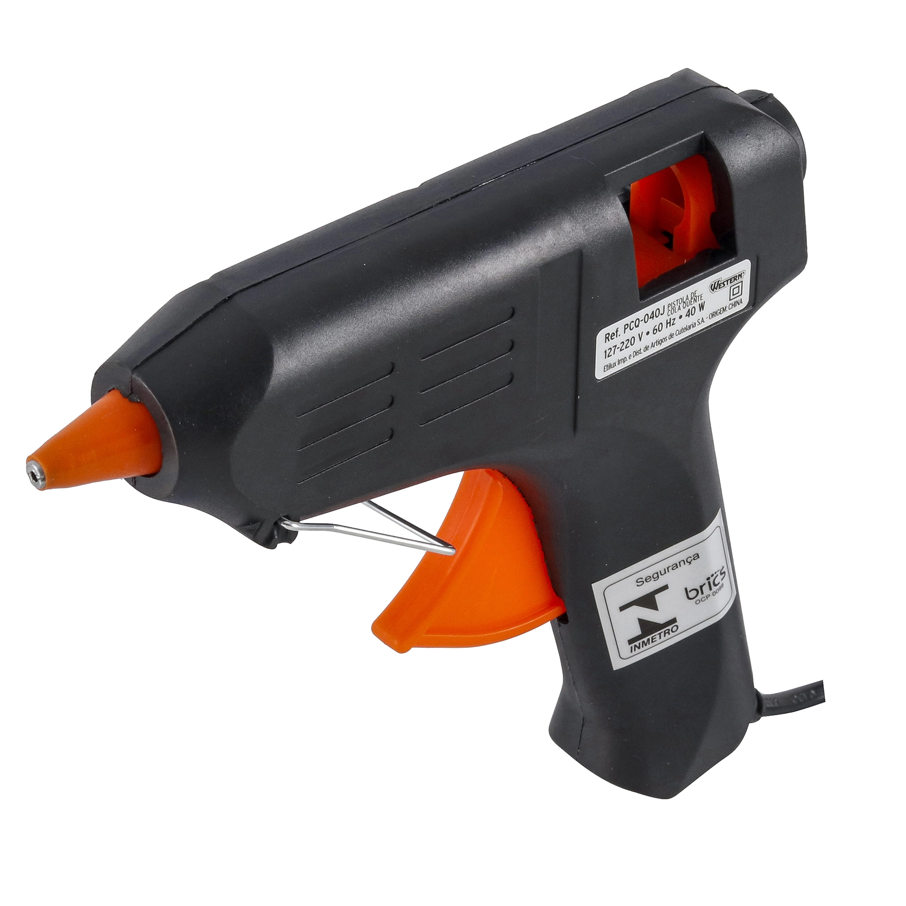 Pistola de Cola Quente 11 mm 10 W Bivolt Western